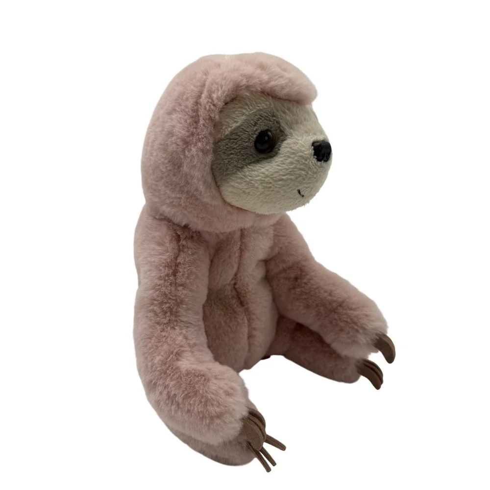 Douglas Cuddle Toy Sloth Plush Stuffed Animal Pink Soft Toy 10 inch